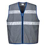 Portwest Grey Breathable, Hi-Vis Hi Vis Vest, XL