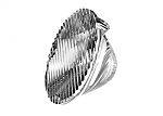 Carclo 10003/L25, 10003/L25 Series 20-Way LED Lens, Elliptical Beam