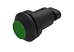 EAO Series 09 Series Push Button Switch, Momentary, Panel Mount, 30mm Cutout, 1 NO, 12 → 48V dc, IP67