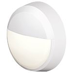 4lite UK Round LED Bulkhead Light, 12 W, 220 → 240 V, , Lamp Supplied, IP54, Pylus