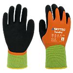 Skytec Tundra Black, Orange 13 Gauge Acrylic, Recycled Polyester, Terry Fleece Cold Environment, Wet Environment Work