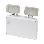 4lite UK LED Emergency Lighting, Twin Spot, 3.5 W, Non Maintained
