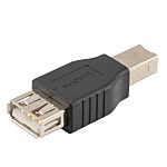 L-Com Straight, Socket- Single Port Type USB Type A 2 USB Connector