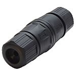 L-Com CG Series 2-Port RJ45 Coupler, Cat5e, Nickel Plated Brass