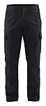 Blaklader 146613449900 Black Trousers Scratch-Free Regular, Size 38L