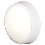 4lite UK Round LED Bulkhead Light, 12 W, 220 → 240 V, , Lamp Supplied, IP54, Pylus