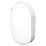 4lite UK Oval LED Bulkhead Light, 12 W, 220 → 240 V, , Lamp Supplied, IP54, Pylus