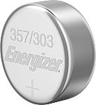 Energizer SR44 Button Battery, 1.55V, 11.6mm Diameter