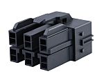 Molex, 151049 Receptacle Connector Housing, 6.5mm Pitch, 6 Way, 2 Row