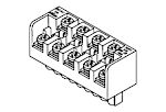 Molex Terminal Strip, 7 Contact, 5.08mm Pitch, 2 Row, 15A, 300 V