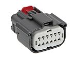 Molex, 160074 Connector Housing Receptacle Black Board Mount 2 Way 160074-6010