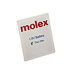Molex Zinc Carbon 1.5V, 1.5V Battery