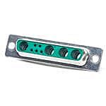 FCT from Molex 1731 43 Way Panel Mount D-sub Connector Socket, 2.84mm Pitch, with Thread