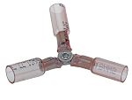 Molex, 19164 Closed End Splice Connector, Red, Insulated, Tin 22 → 18 AWG
