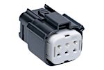 Molex, 19418 Connector Housing Receptacle Black Cable Mount 6 Way, Crimp Termination 19418-0021