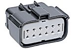 Molex, 19418 Connector Housing Receptacle Black Cable Mount 12 Way, Crimp Termination 19418-0038