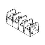Molex Barrier Strip, 10 Contact, 8.26mm Pitch, 1 Row, 20A, 300 V