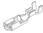 Molex 35748 Series Female Crimp Terminal, 28AWG Min, 22AWG Max