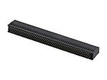 Molex 1706 Series Vertical Edge Connector, Edge Mount, 200-Contacts, 0.8mm Pitch, Through Hole Termination