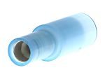 Molex, 19039 Closed End Crimp Quick Disconnect Terminal, Blue, Insulated, Tin 16 → 14 AWG