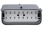 Molex, 19419 Connector Housing Plug Black Cable Mount 16 Way, Crimp Termination 19419-0020