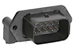 Molex, 19427 Header Plug Black Through Hole 10 Way, Solder Termination 19427-0104