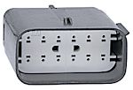 Molex, 19419 Connector Housing Plug Black Cable Mount 12 Way, Crimp Termination 19419-0018