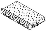 Molex zSFP+ Cage Assembly 6-Port, 100115-0610