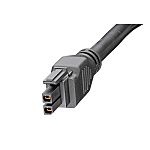 Molex 2 Way Female Mega-Fit to 2 Way Female Mega-Fit Wire to Board Cable Assembly, 2m