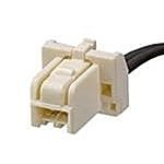 Molex 2 Way Male CLIK-Mate to 2 Way Male CLIK-Mate Wire to Board Cable Assembly, 50mm