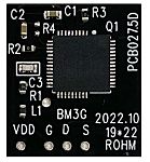 ROHM BM3G005UV Evaluation Board Evaluation Board for BM3G005MUV Replace The Traditional Discrete Power Switches Such As
