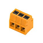 Weidmüller 2786540000 Series PCB Terminal Block, 3-Contact, 5mm Pitch, Push-In, 1-Row, Solder Termination