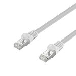 Câble Ethernet Taoglas catégorie 6a, Blindé, Blanc, Longueur 10ft PVC, , avec connecteur Droit