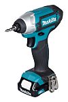 Makita TD110DWAE - 12V Impact Driver with 2 x 2Ah Batteries Includes Charger Type G - British 3-pin