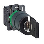Schneider Electric IP66, IP67, IP69, IP69K Key Switch, 2NO, 10A 3-Way
