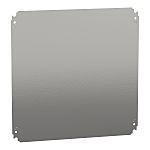Schneider Electric PanelSeT Series Galvanised Steel Mounting Plate, 450mm H, 450mm W for Use with Spacial CRN, Spacial
