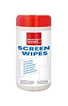 Kontakt Chemie Wet Screen Wipes, Dispenser Box of 100