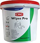 CRC Wet Hand Wipes, Bucket of 100, 260 x 270mm
