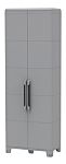 RS PRO 2 Door Plastic Floor Standing Storage Cabinet, 780 x 430 x 2250mm