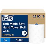Tork Matic Rolled White Paper Towel, 190 x 190mm, 2-Ply, 408 Sheets