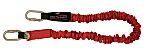 Protecta 2m Fall Arrest Shock Absorbing Lanyard Screw Gate Karabiner Single