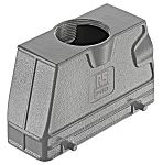 RS PRO Heavy Duty Power Connector Hood, M32 Thread, Top Entry 24B Range