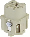 RS PRO Heavy Duty Power Connector Insert, 10A, Female, 5 Contacts