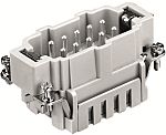 RS PRO Heavy Duty Power Connector Insert, 16A, Male, 10 Contacts