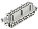 RS PRO Heavy Duty Power Connector Insert, 16A, Female, 24 Contacts
