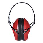 RS PRO Ear Defender with Headband, 22dB, Red