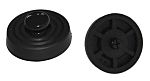RS PRO Round Anti Vibration Mount, Rubber Foot