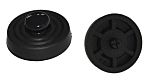 RS PRO Round Anti Vibration Mount, Rubber Foot