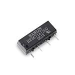 Wickmann PCB Mount Reed Relay, 5V dc Coil, SPST, 200V Max, 500 mA Max, 500Ω