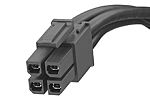 Molex 4 Way Female Mega-Fit to 4 Way Female Mega-Fit Wire to Board Cable, 300mm